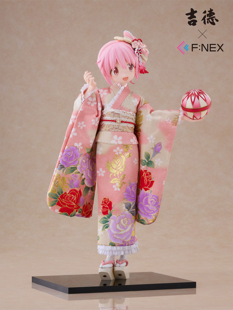 フェネクスの「魔法少女まどか☆マギカ」鹿目まどかの日本人形フィギュア,Puella Magi Madoka Magica Madoka Kaname Japanese Doll figure from FNEX_09