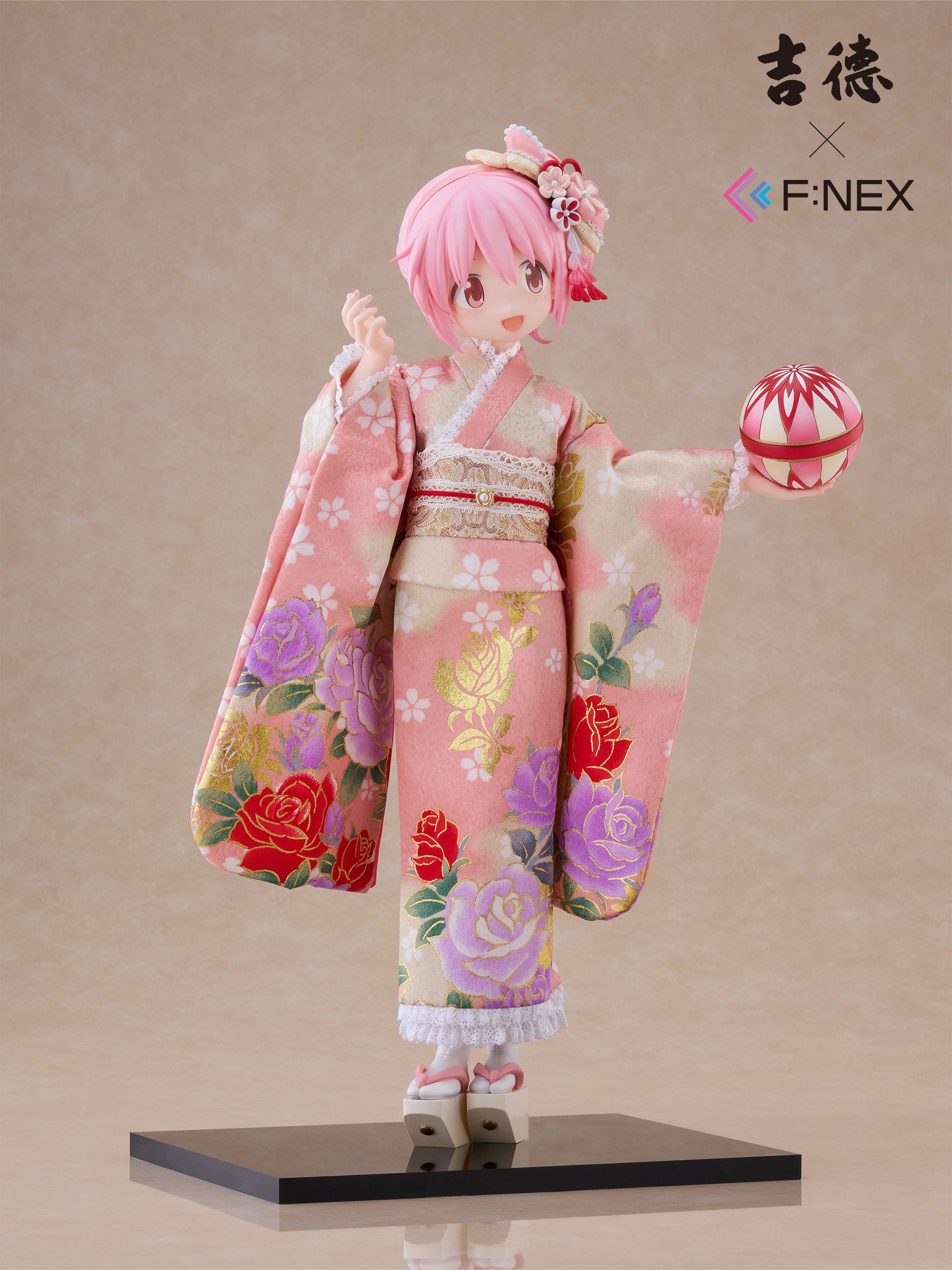 吉徳×F:NEX 鹿目まどか -日本人形- 1/4スケールフィギュア