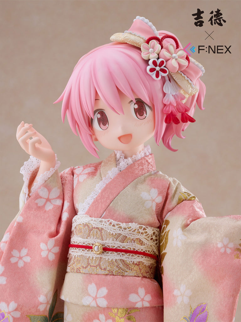 フェネクスの「魔法少女まどか☆マギカ」鹿目まどかの日本人形フィギュア,Puella Magi Madoka Magica Madoka Kaname Japanese Doll figure from FNEX_13