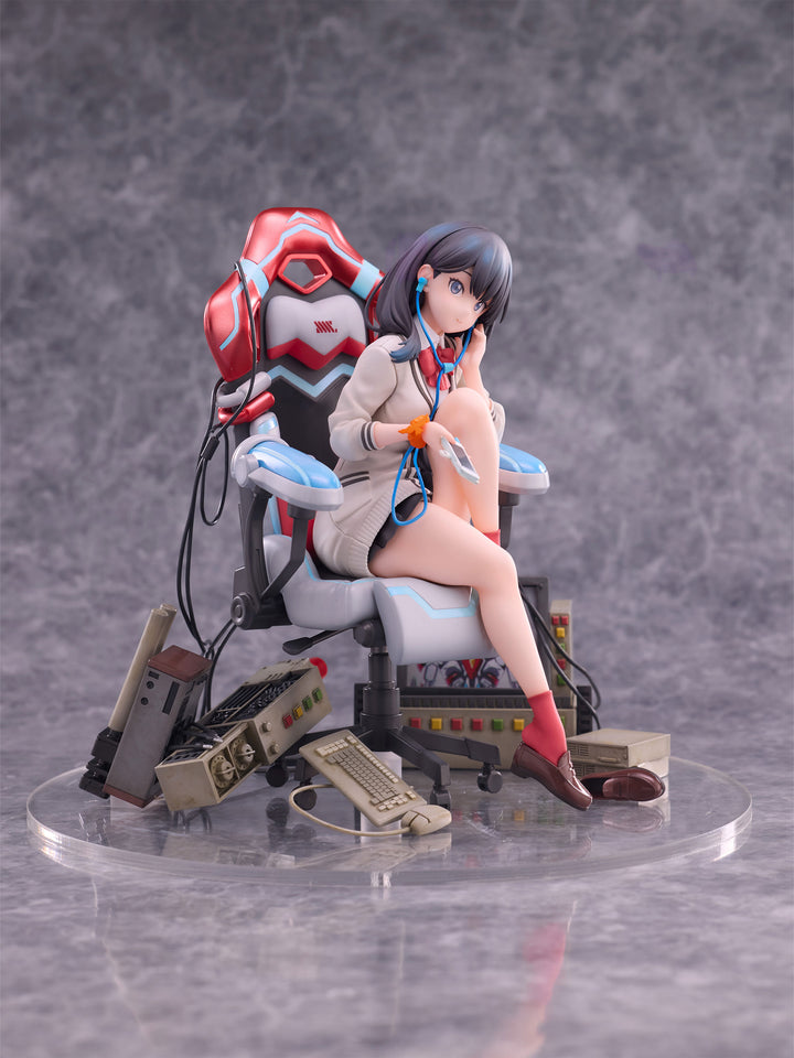 宝多六花 ゲーミングチェアver. 1/7スケールフィギュア | SSSS.GRIDMAN