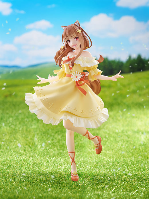 テニトルの「狼と香辛料 MERCHANT MEETS THE WISE WOLF」ホロのフィギュア,Spice and Wolf Holo figure from TENITOL