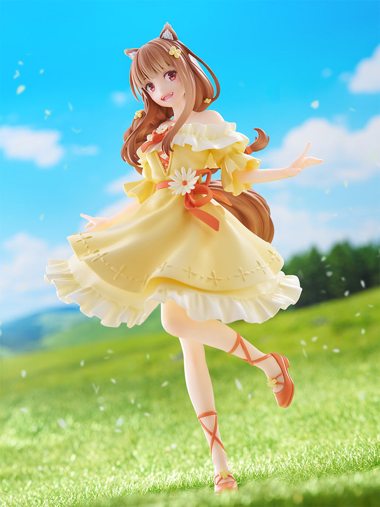 テニトルの「狼と香辛料 MERCHANT MEETS THE WISE WOLF」ホロのフィギュア,Spice and Wolf Holo figure from TENITOL