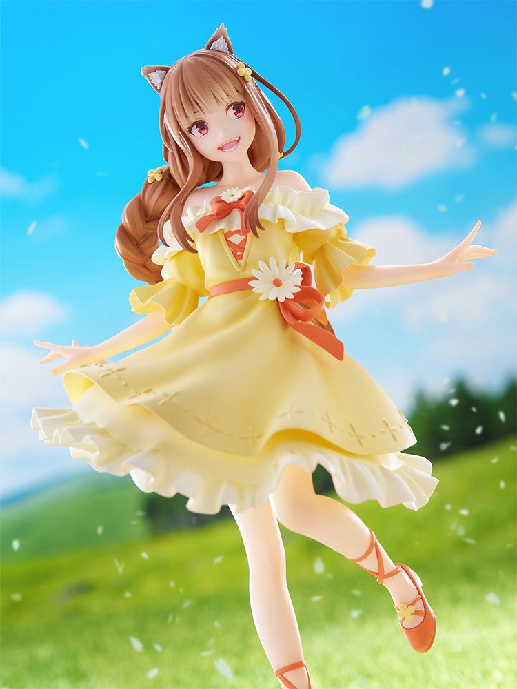 テニトルの「狼と香辛料 MERCHANT MEETS THE WISE WOLF」ホロのフィギュア,Spice and Wolf Holo figure from TENITOL