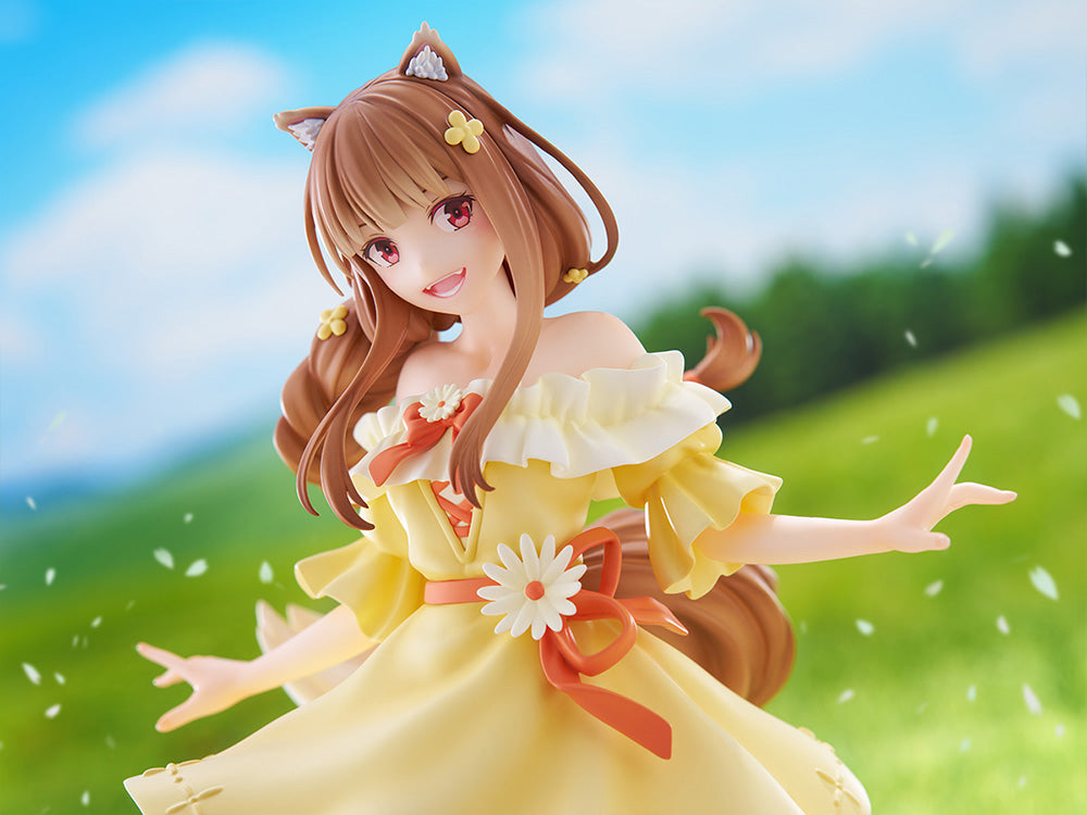 テニトルの「狼と香辛料 MERCHANT MEETS THE WISE WOLF」ホロのフィギュア,Spice and Wolf Holo figure from TENITOL