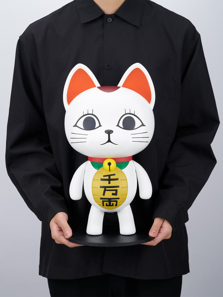 フェネクスの「ダンダダン」ターボババア(招き猫)のフィギュア,DAN DA DAN Turbo Granny(Beckoning cat) figure from FNEX