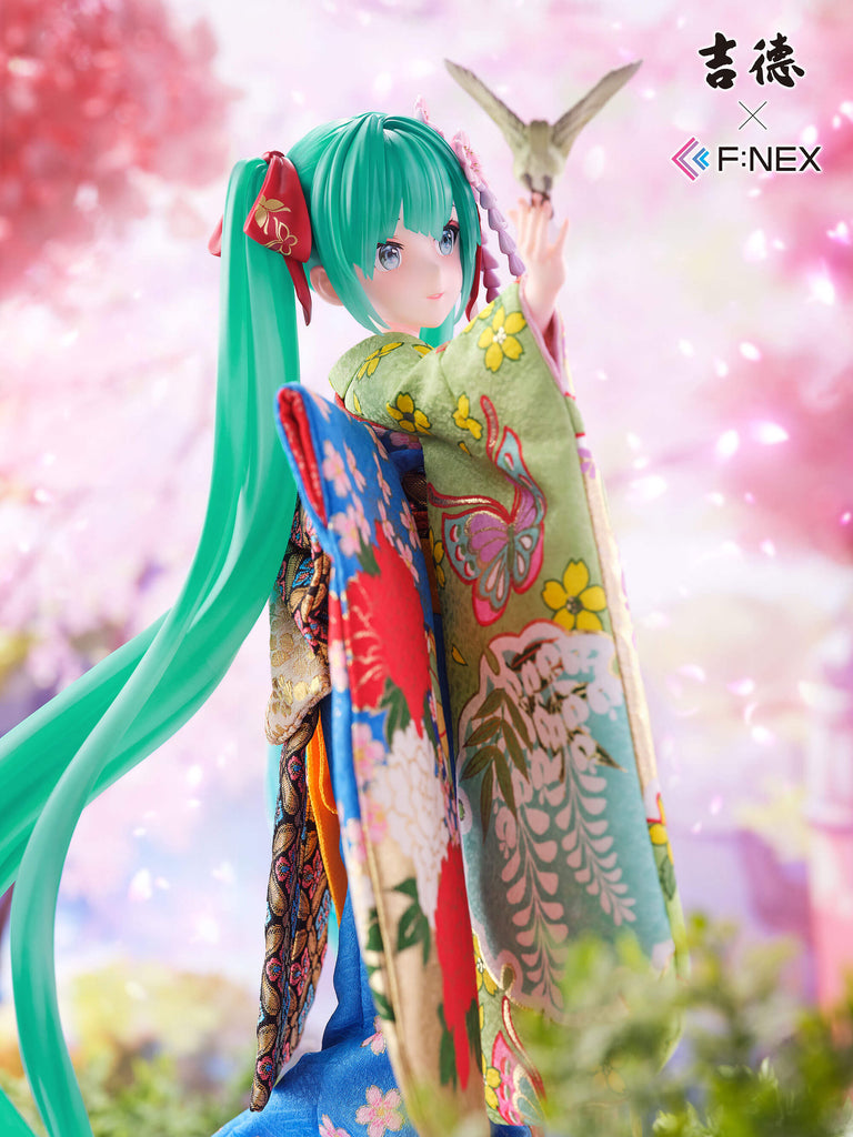 フェネクスの「初音ミク」の日本人形フィギュア,Hatsune Miku  Japanese doll figure 
 from FNEX