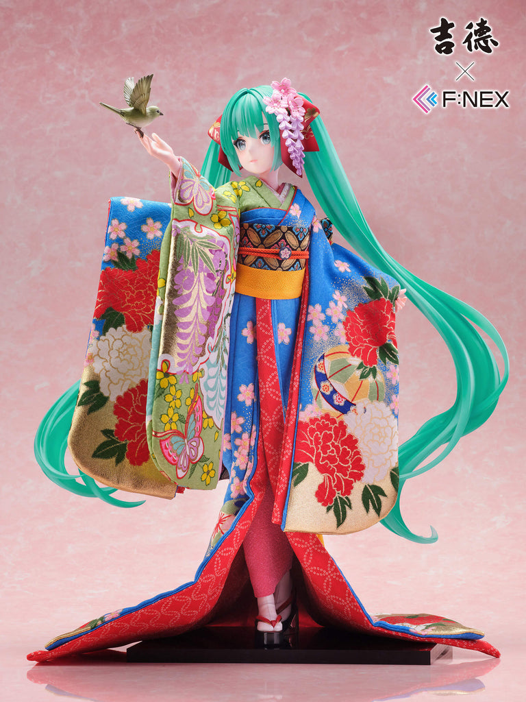 フェネクスの「初音ミク」の日本人形フィギュア,Hatsune Miku  Japanese doll figure 
 from FNEX