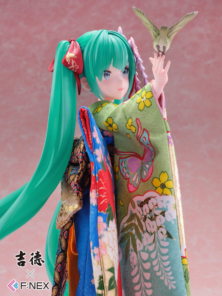 フェネクスの「初音ミク」の日本人形フィギュア,Hatsune Miku  Japanese doll figure 
 from FNEX