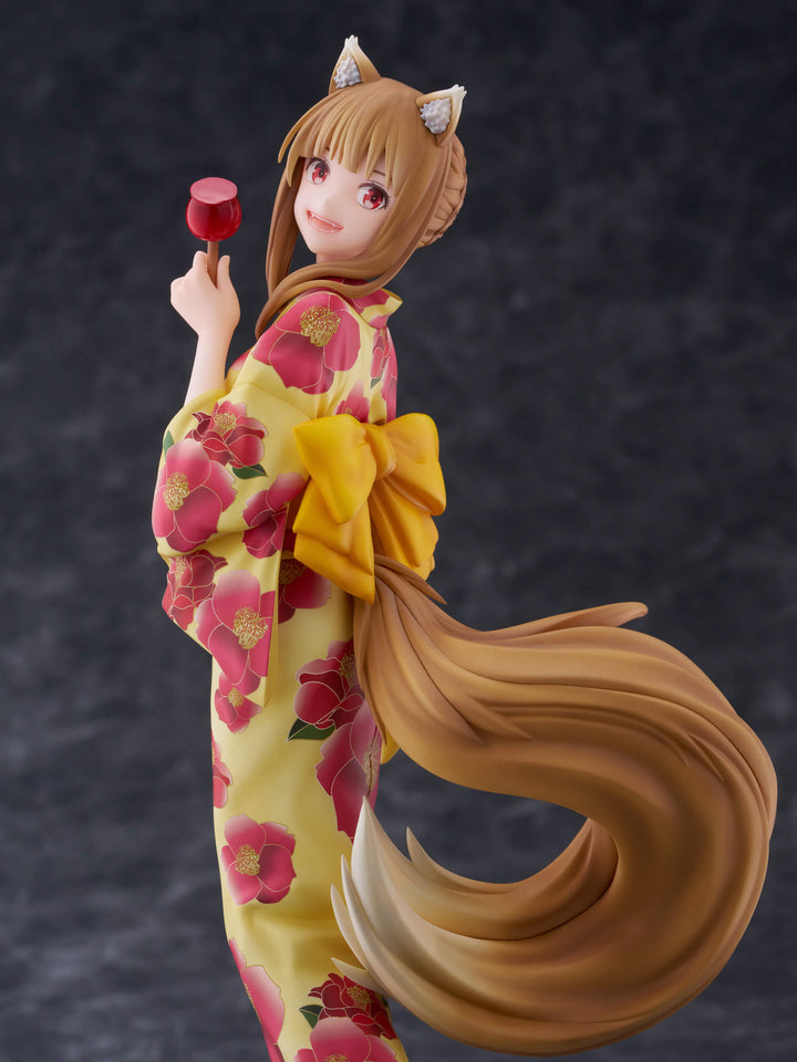 【新品・未開封】狼と香辛料　ホロ 浴衣Ver. 1/7スケールフィギュア 狼と香辛料 MERCHANT MEETS THE WISE WOLF』ホロ 浴衣美人ver