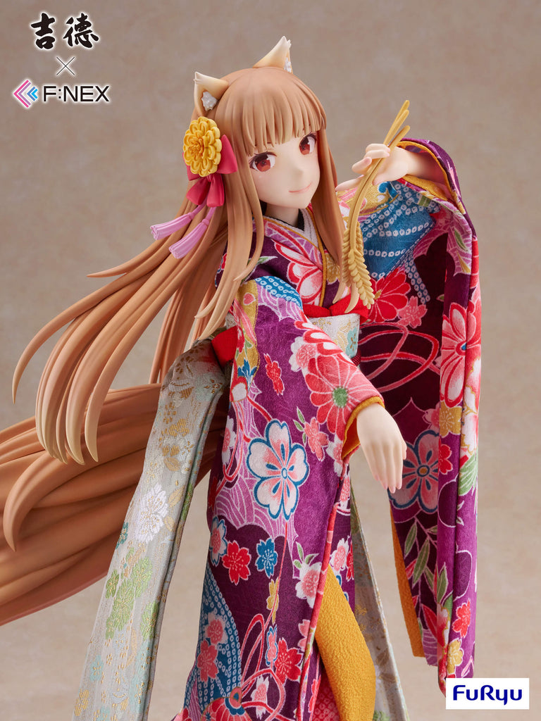 フェネクスの「狼と香辛料」ホロのフィギュア,Spice and Wolf Holo figure from FNEX