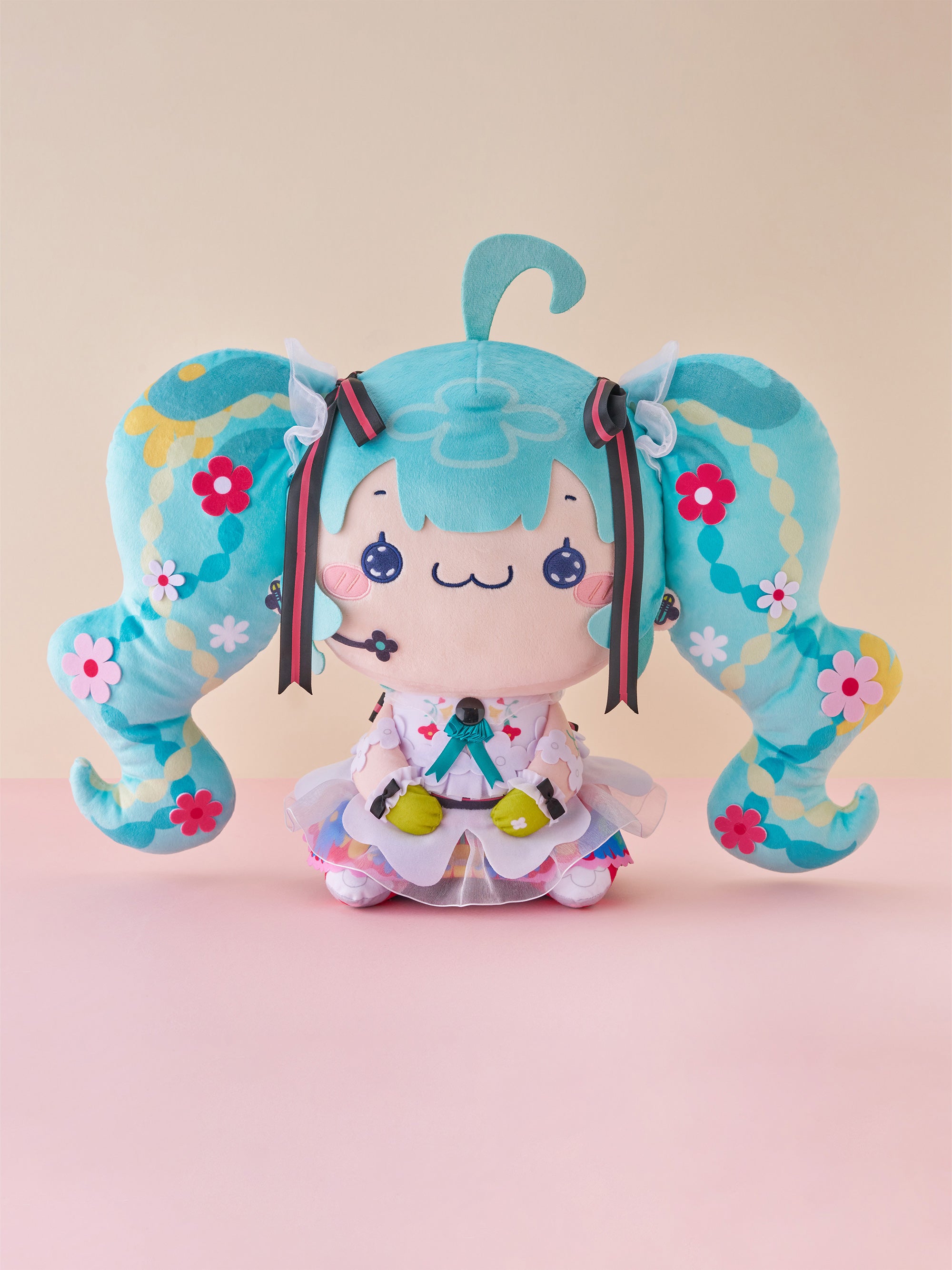 可愛いぬいぐるみ もちぴこ超BIGぬいぐるみ 初音ミク JAPAN LIVE TOUR 2025 ～BLOOMING