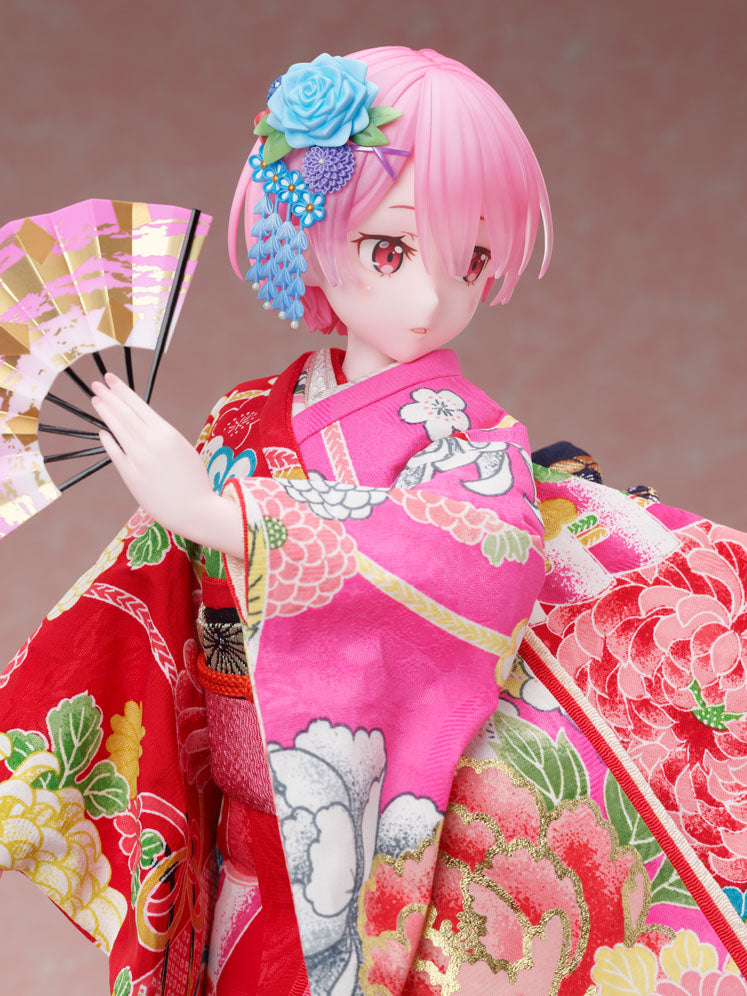【未使用】吉徳×F:NEX ラム-日本人形- 1/4スケール 吉徳×F:NEX Re:ゼロから始める異世界生活 ラム -日本人形- 1/4