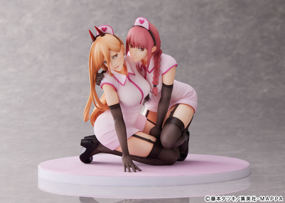 新品　F:NEXチェンソーマン パワー&マキマ ナースVer 国内正規品 パワー&マキマ ナースVer. 1/7スケールフィギュアセット