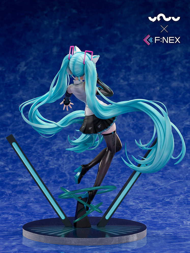 妖舞YOWU×F:NEX】初音ミク 猫耳ヘッドフォンVer. 1/7スケール
